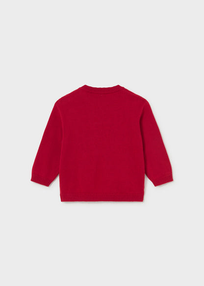 Jersey intarsia bebé Rojo – Mayoral, foto 3