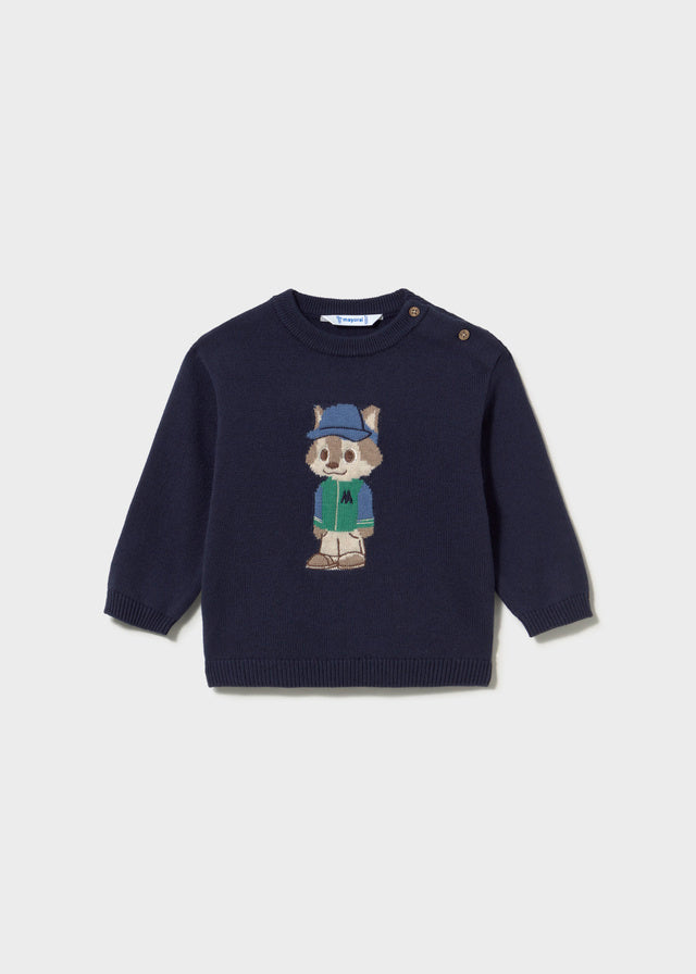 Jersey intarsia bebé