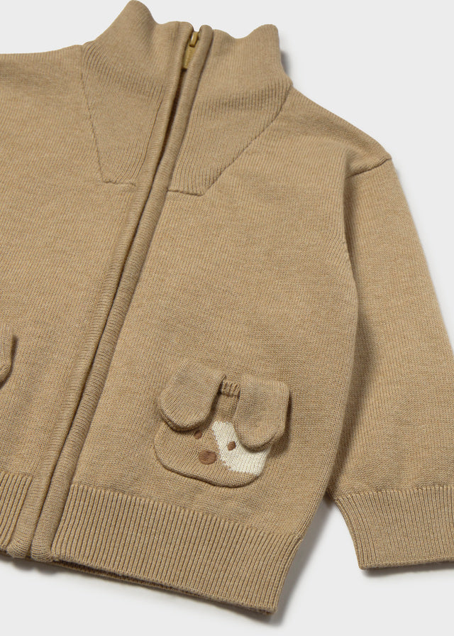 Sudadera cremallera tricot perritos bebé – Mayoral, foto 3