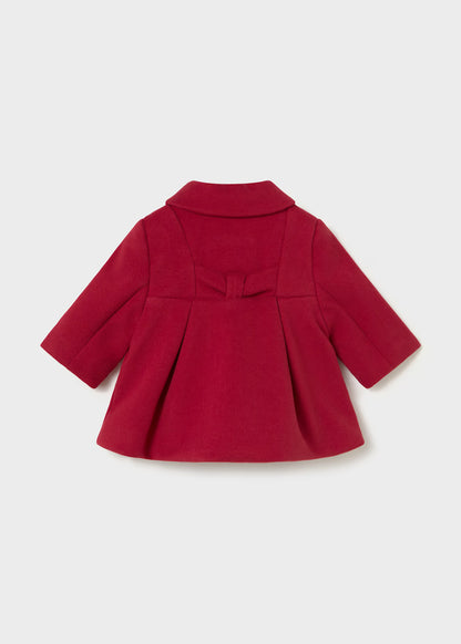 Abrigo fuelle recién nacida Rojo – Mayoral, foto 2