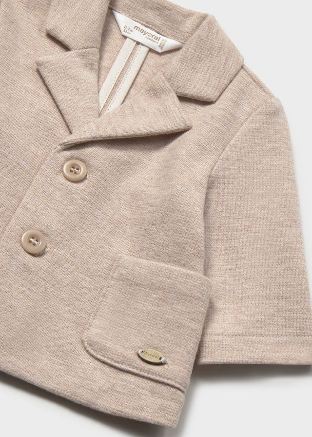 Chaqueta solapas recién nacido