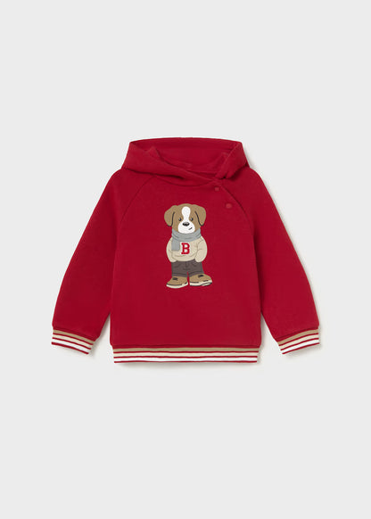 Sudadera capucha bebé Rojo – Mayoral, foto 1