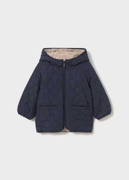 Chaquetón borrego reversible bebé Azul – Mayoral, foto 1