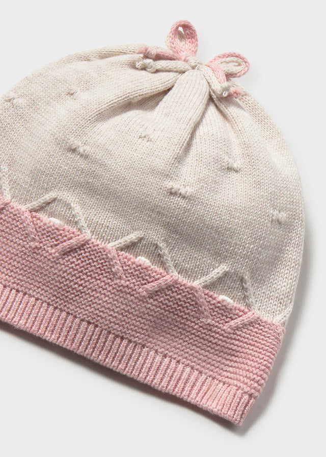 Conjunto 3 piezas tricot recién nacida Rosa – Mayoral, foto 5
