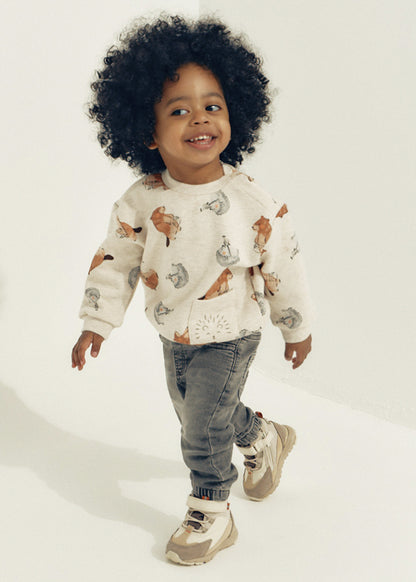 Pantalón vaquero jogger bebé