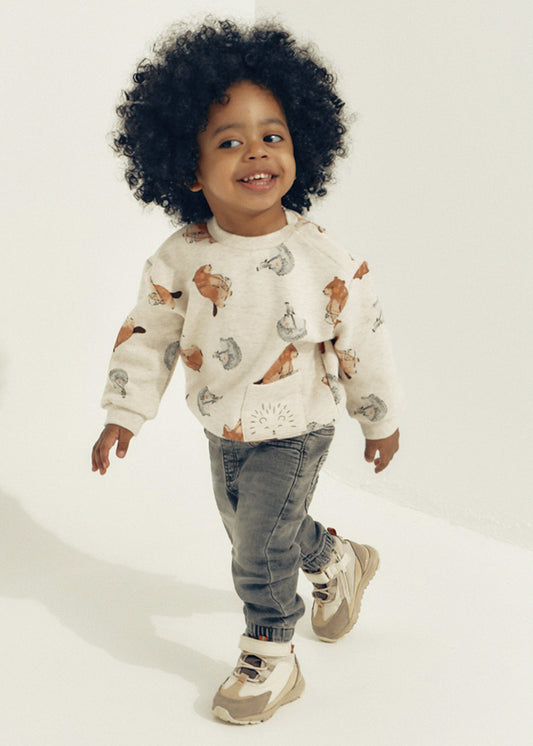 Pantalón vaquero jogger bebé