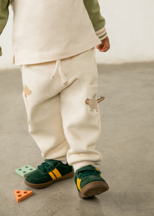 Pantalón de chándal interactivo animalitos bebé