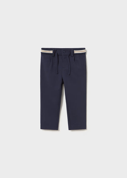 Pantalón punto contrastes bebé Azul – Mayoral, foto 1