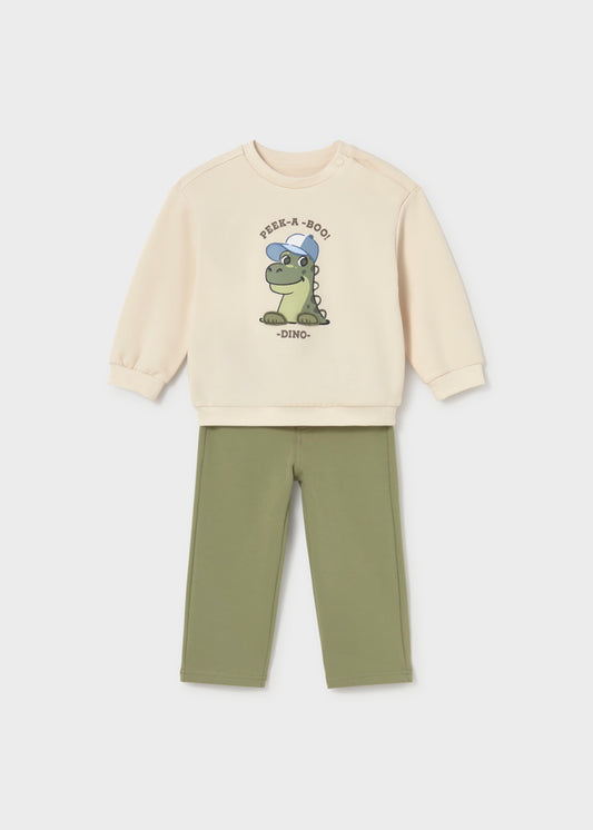 Conjunto pantalón y sudadera bebé