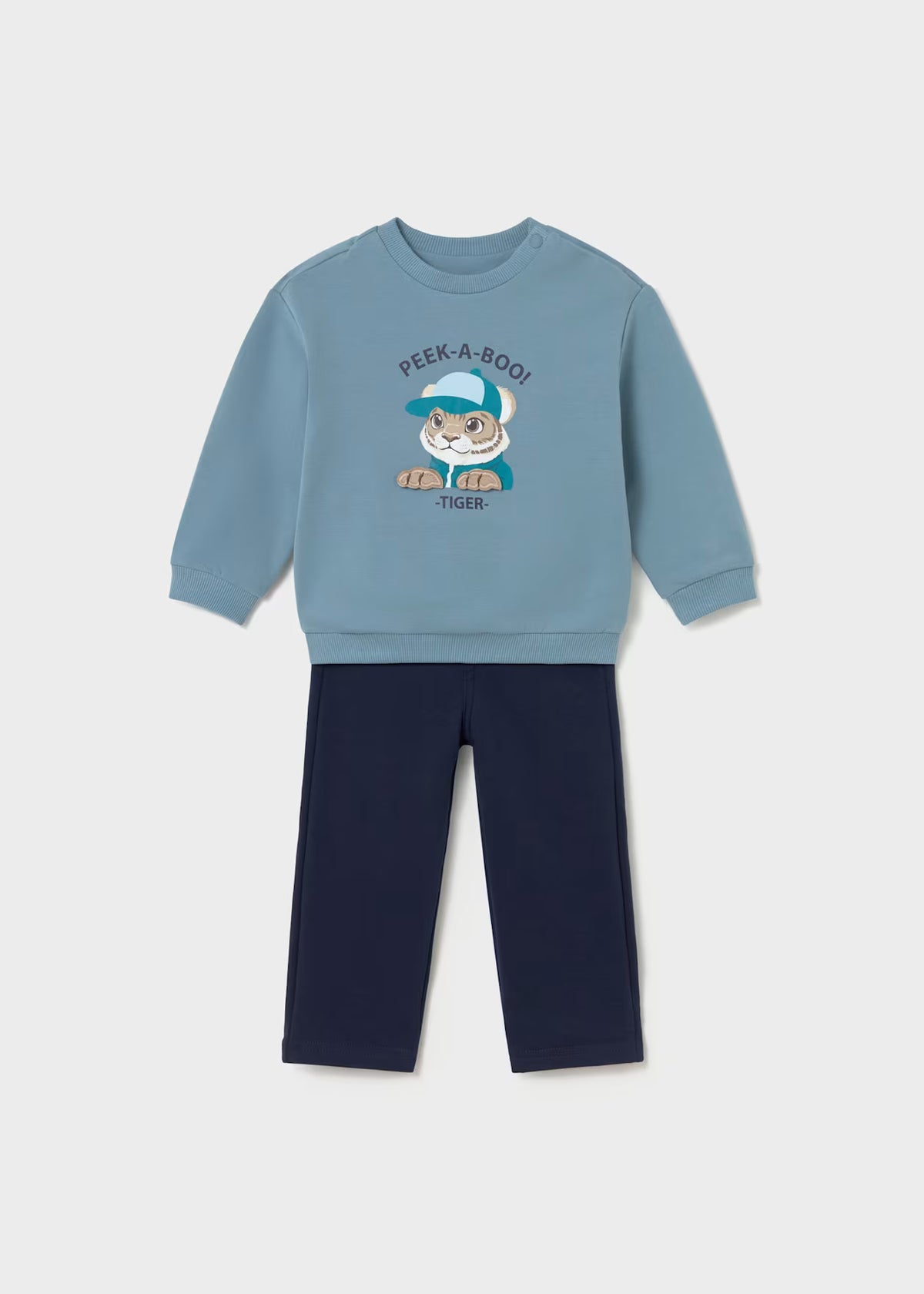 Conjunto pantalón y sudadera bebé Ártico – Mayoral, foto 1