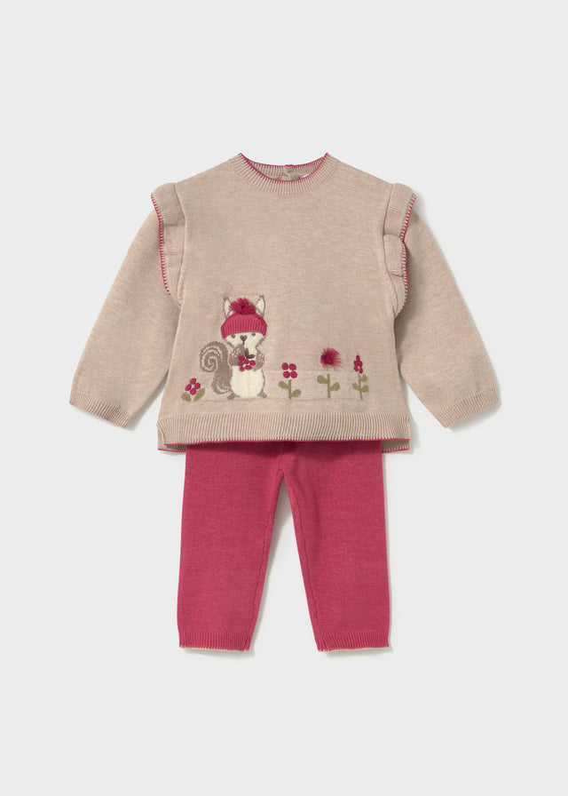 Conjunto pantalón y jersey bebé Pétalo – Mayoral, foto 1