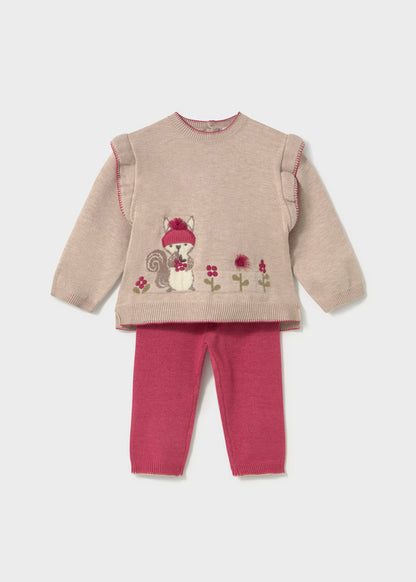 Conjunto pantalón y jersey bebé Pétalo – Mayoral, foto 1