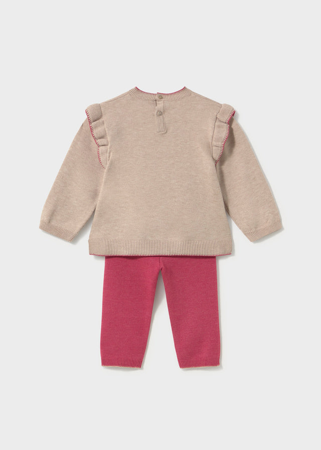Conjunto pantalón y jersey bebé Pétalo – Mayoral, foto 2