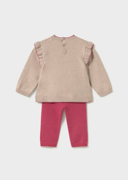 Conjunto pantalón y jersey bebé Pétalo – Mayoral, foto 2
