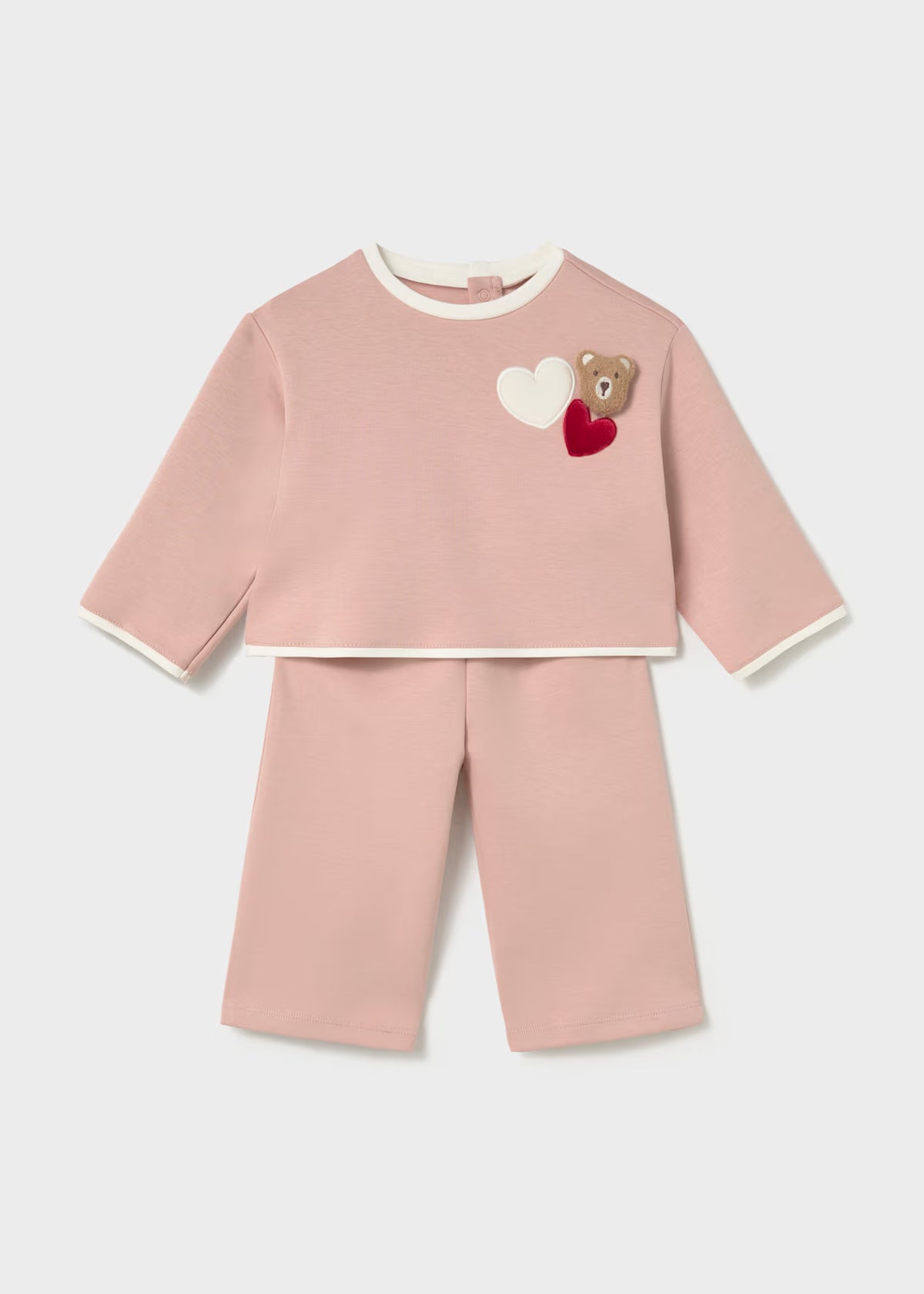Conjunto pantalón y jersey bordado bebé Petisui – Mayoral, foto 1