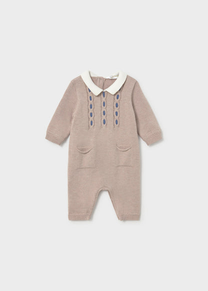 Pelele tricot recién nacido