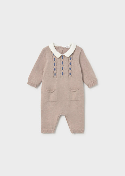 Pelele tricot recién nacido
