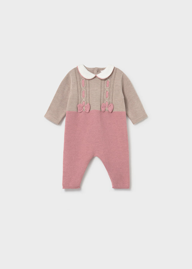 Pelele tricot recién nacida