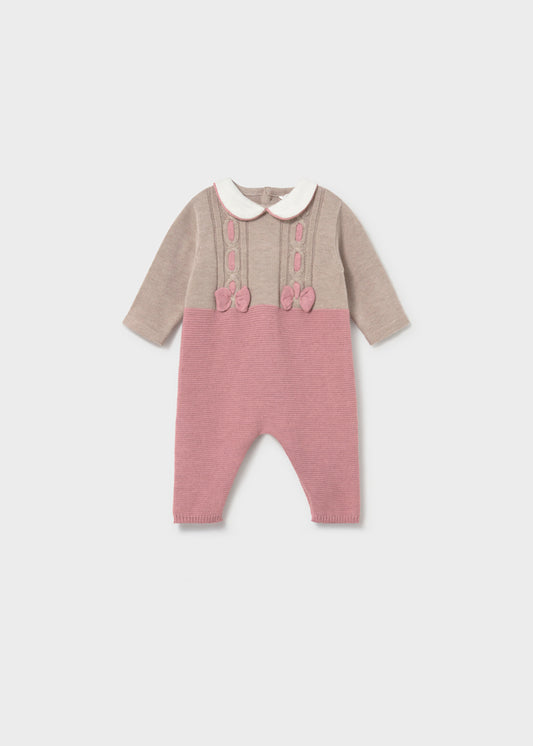 Pelele tricot recién nacida