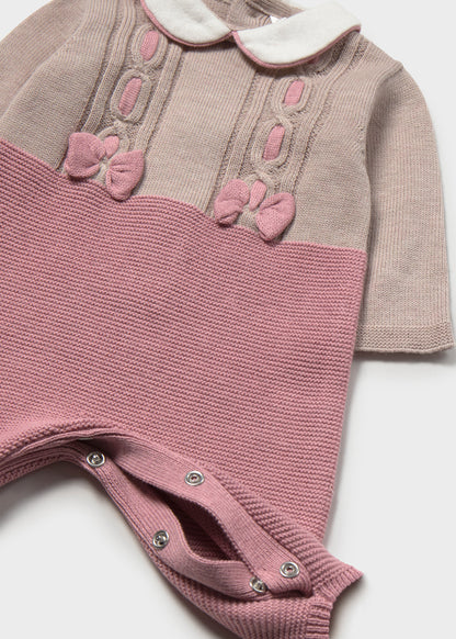 Pelele tricot recién nacida