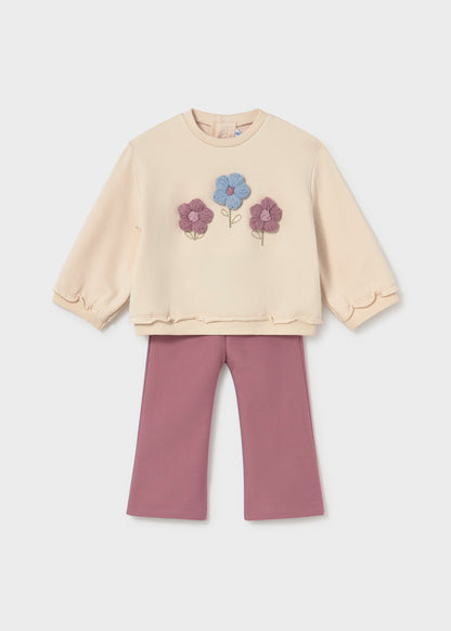 Conjunto sudadera y pantalón bebé