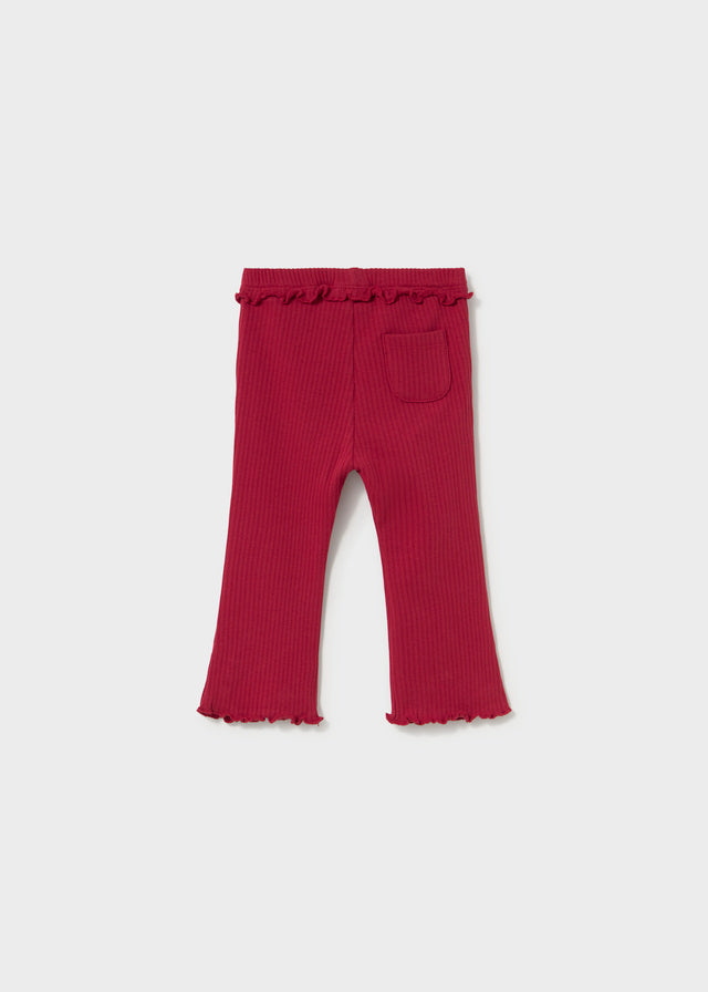 Leggings flare volante bebé Rooibos – Mayoral, foto 2