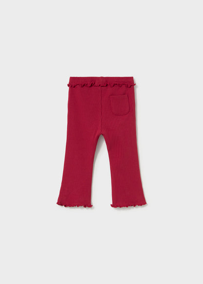 Leggings flare volante bebé Rooibos – Mayoral, foto 2