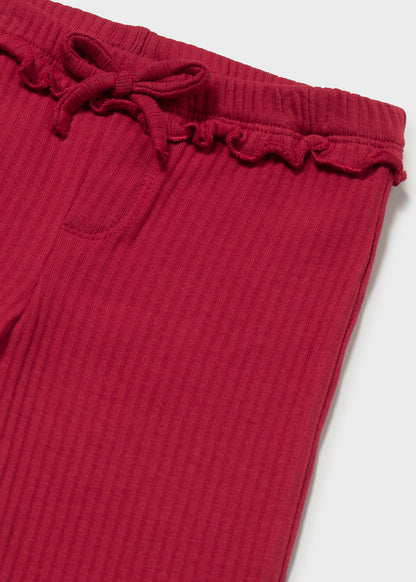 Leggings flare volante bebé Rooibos – Mayoral, foto 3