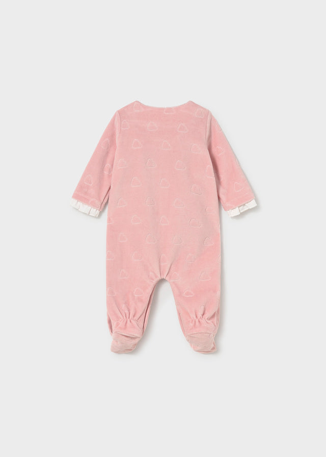 Pijama tundosado recién nacida Rosa baby – Mayoral, foto 2