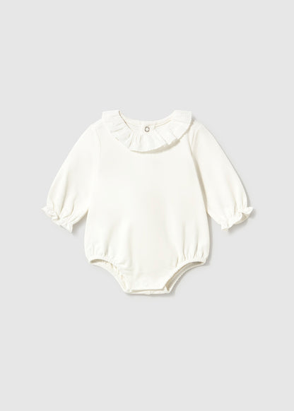 Body cuello recién nacida Crudo – Mayoral, foto 1