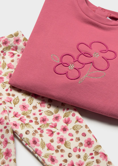 Conjunto legging estampado y sudadera bebé Dulce – Mayoral, foto 3