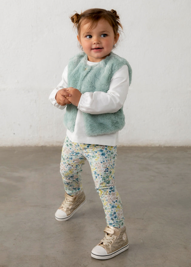 Conjunto 3 piezas chaleco bebé Anís – Mayoral, foto 2