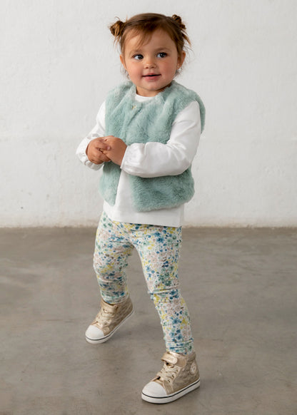 Conjunto 3 piezas chaleco bebé Anís – Mayoral, foto 2