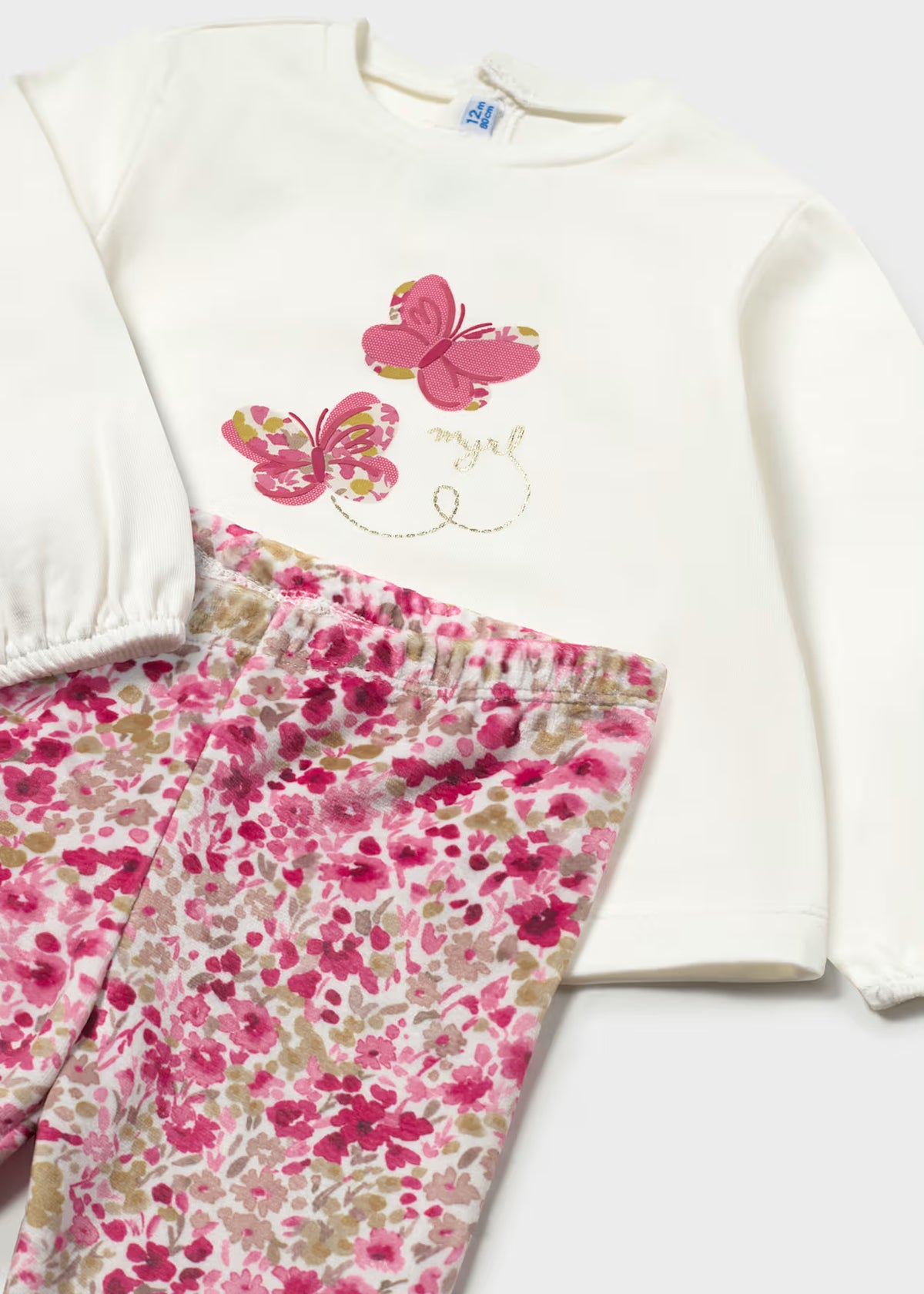 Conjunto 3 piezas chaleco bebé Pétalo – Mayoral, foto 4