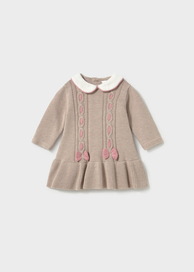 Vestido tricot recién nacida