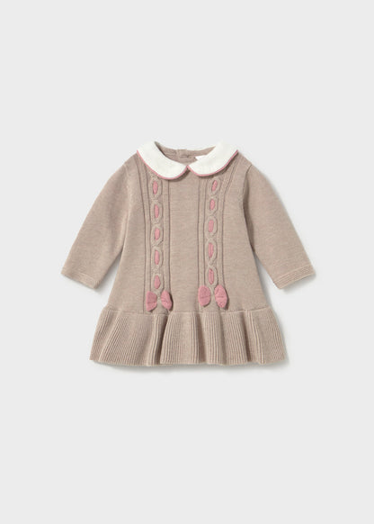 Vestido tricot recién nacida