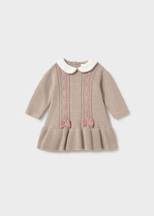 Vestido tricot recién nacida