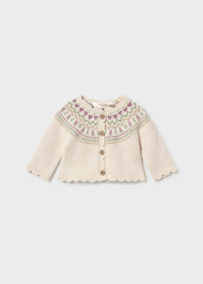 Conjunto 3 piezas falda recién nacida