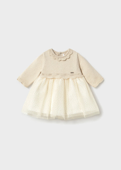 Vestido tul recién nacida