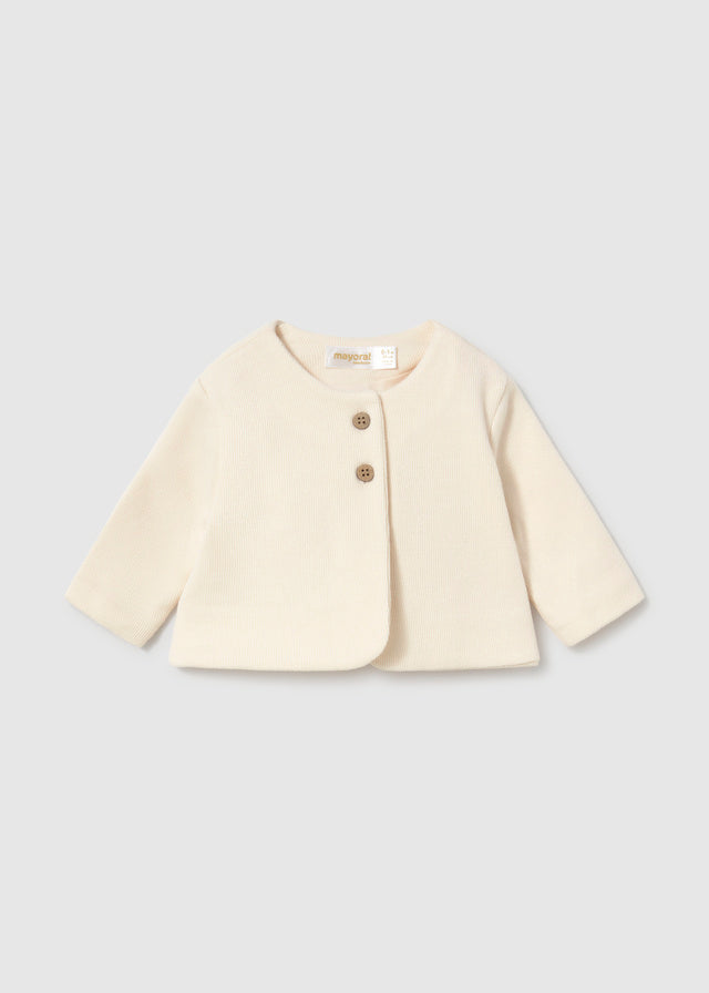 Conjunto 3 piezas falda recién nacida Crema – Mayoral, foto 2