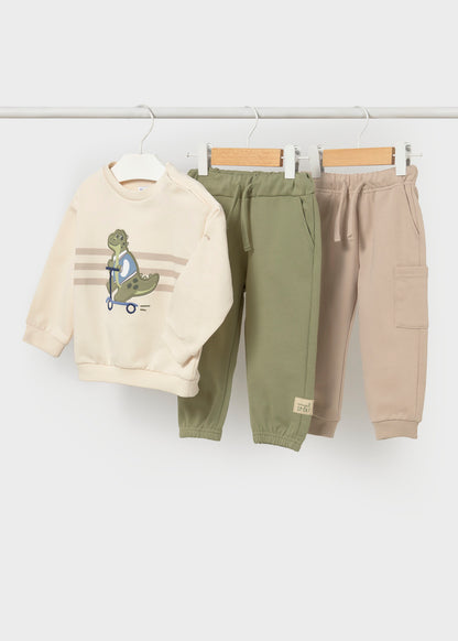 Chándal 2 pantalones bebé