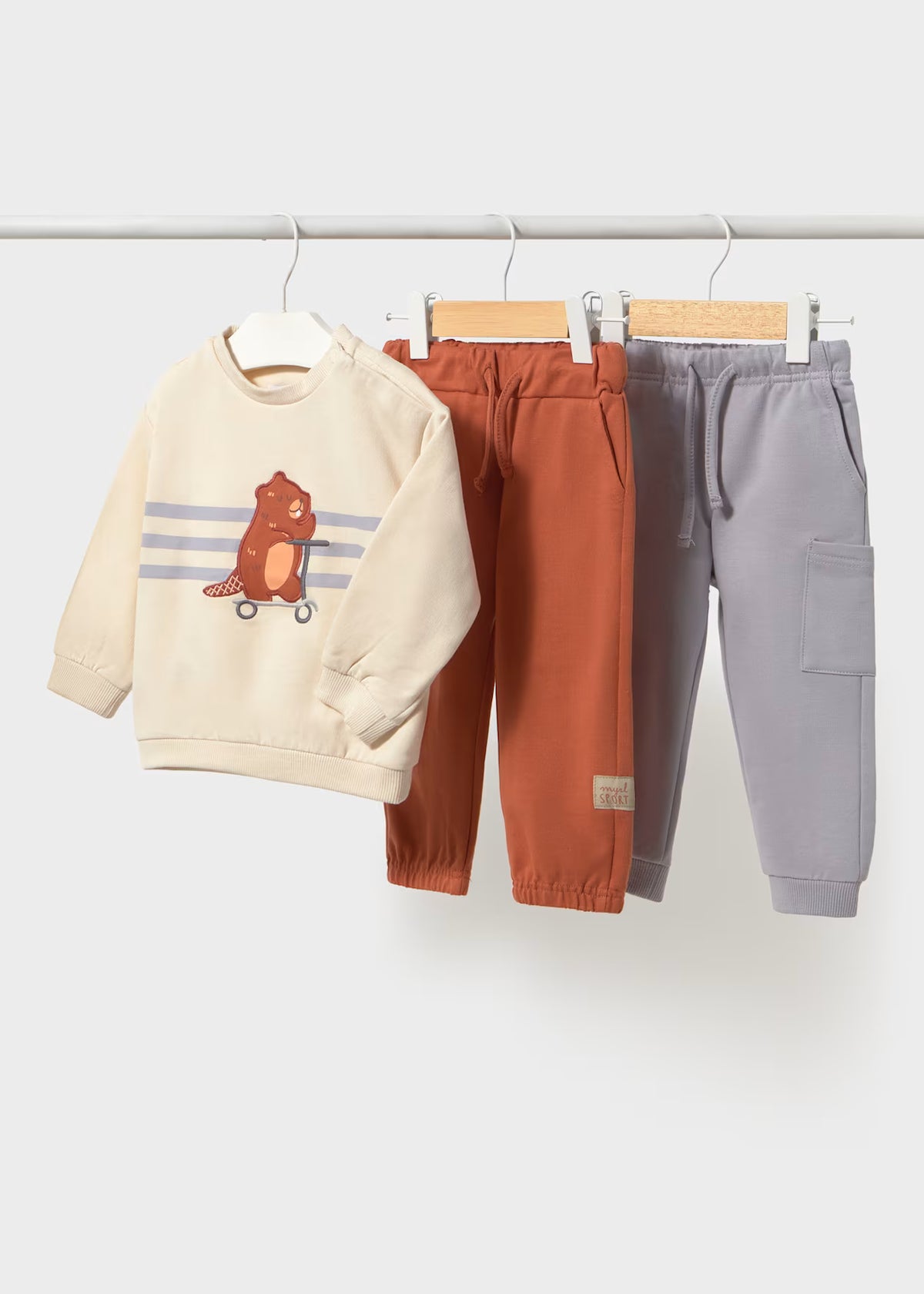 Chándal 2 pantalones bebé