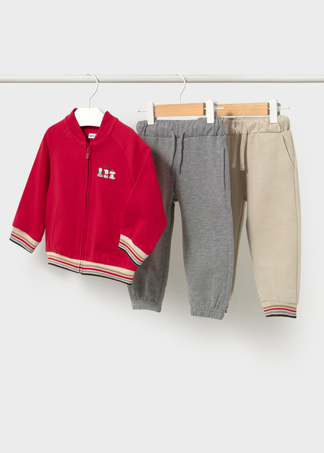 Chándal 2 pantalones bebé Rojo – Mayoral, foto 3
