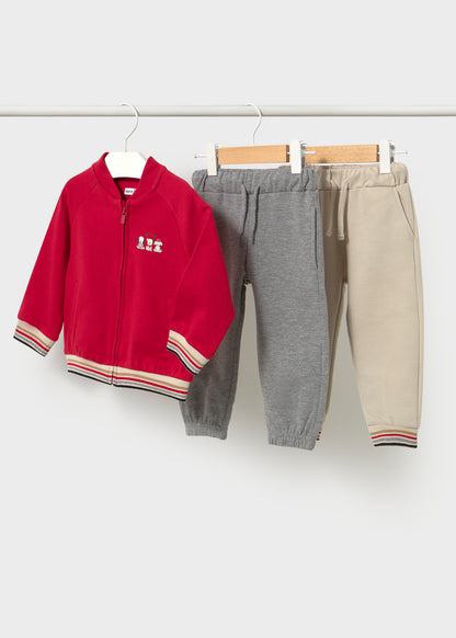 Chándal 2 pantalones bebé Rojo – Mayoral, foto 3
