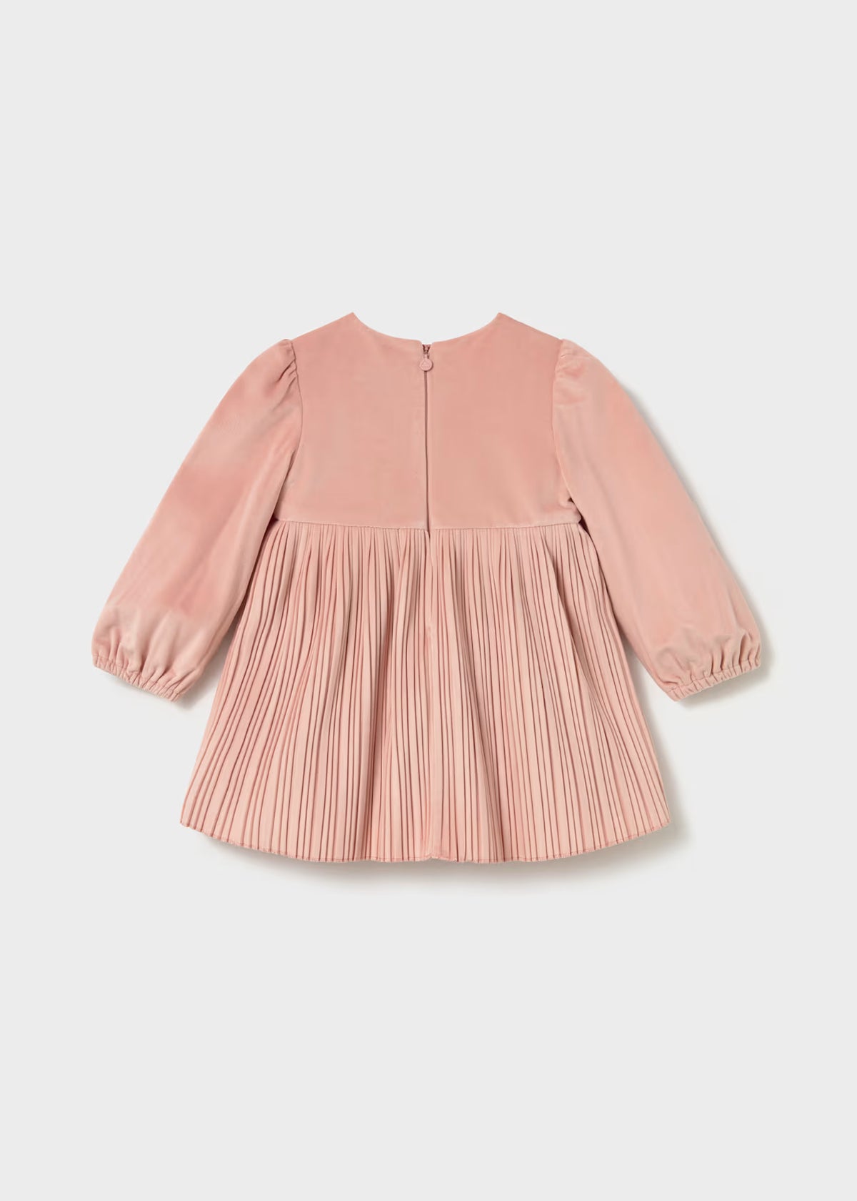 Vestido terciopelo plisado bebé Petisui – Mayoral, foto 2
