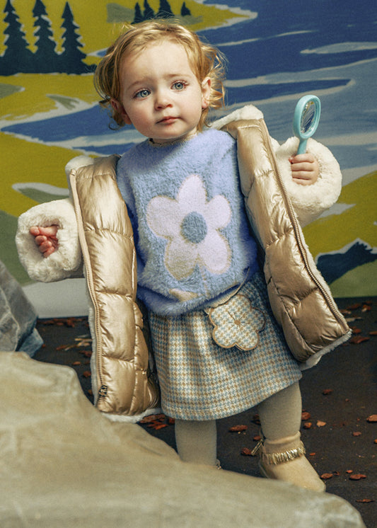 Falda punto jacquard bebé