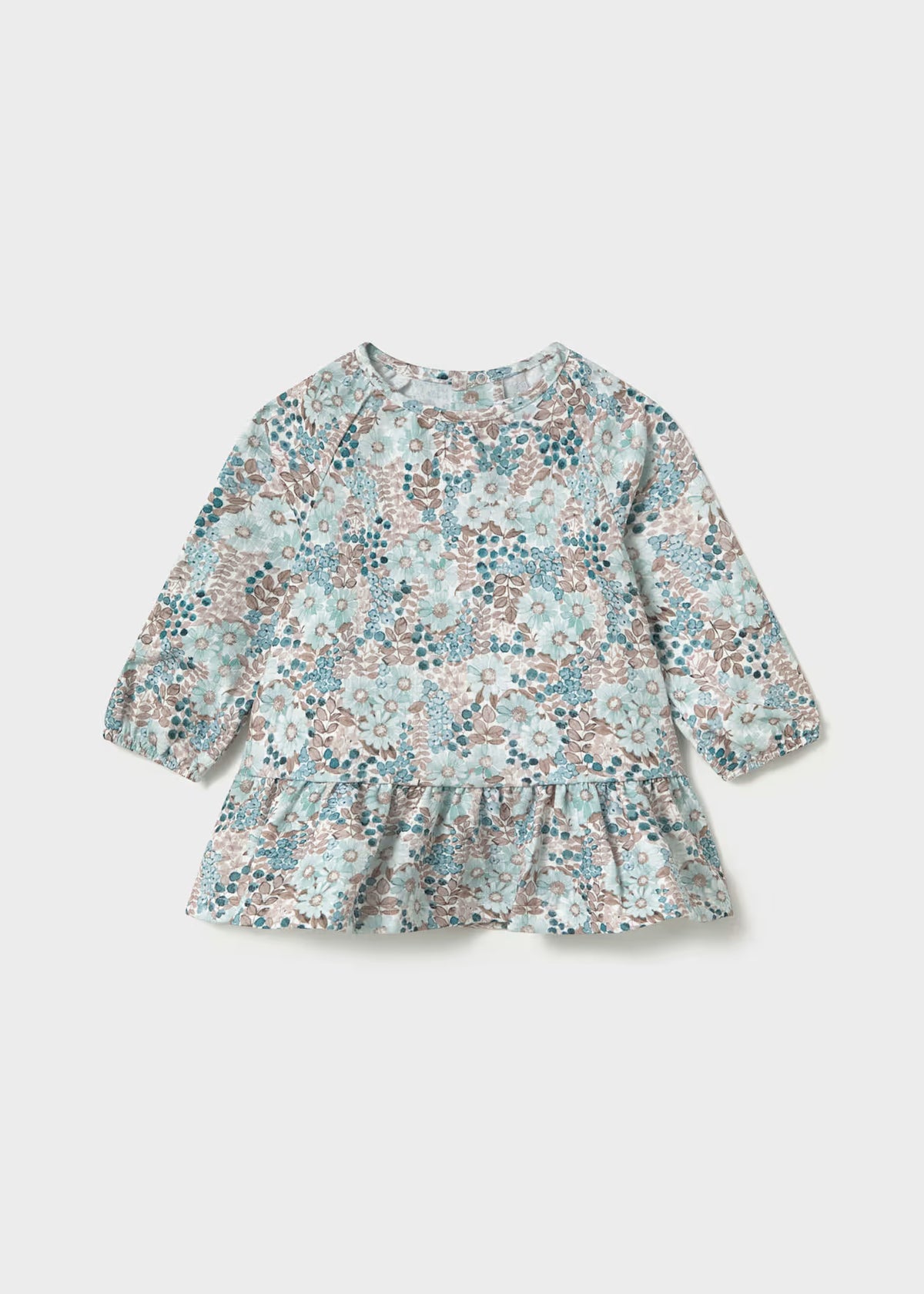 Vestido bambula estampado bebé Lagoon – Mayoral, foto 1