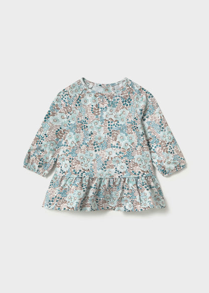 Vestido bambula estampado bebé Lagoon – Mayoral, foto 1