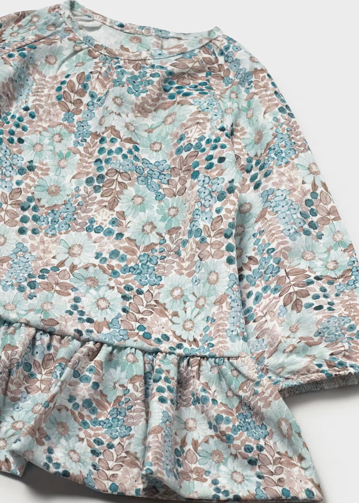 Vestido bambula estampado bebé Lagoon – Mayoral, foto 3