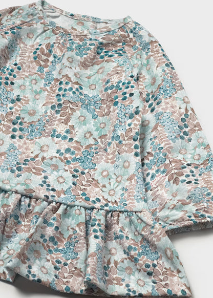 Vestido bambula estampado bebé Lagoon – Mayoral, foto 3